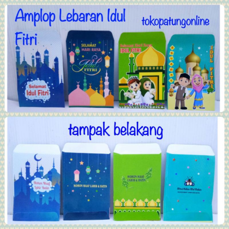 Amplop Idul Fitri Lebaran Isi 100 Premium