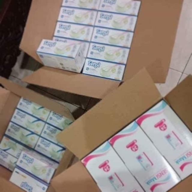 Masker ready merk sency & safelock