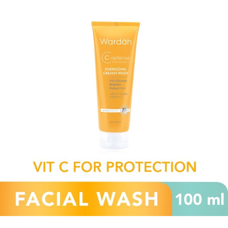 Wardah C Defense Energizing Creamy Wash 100 ML