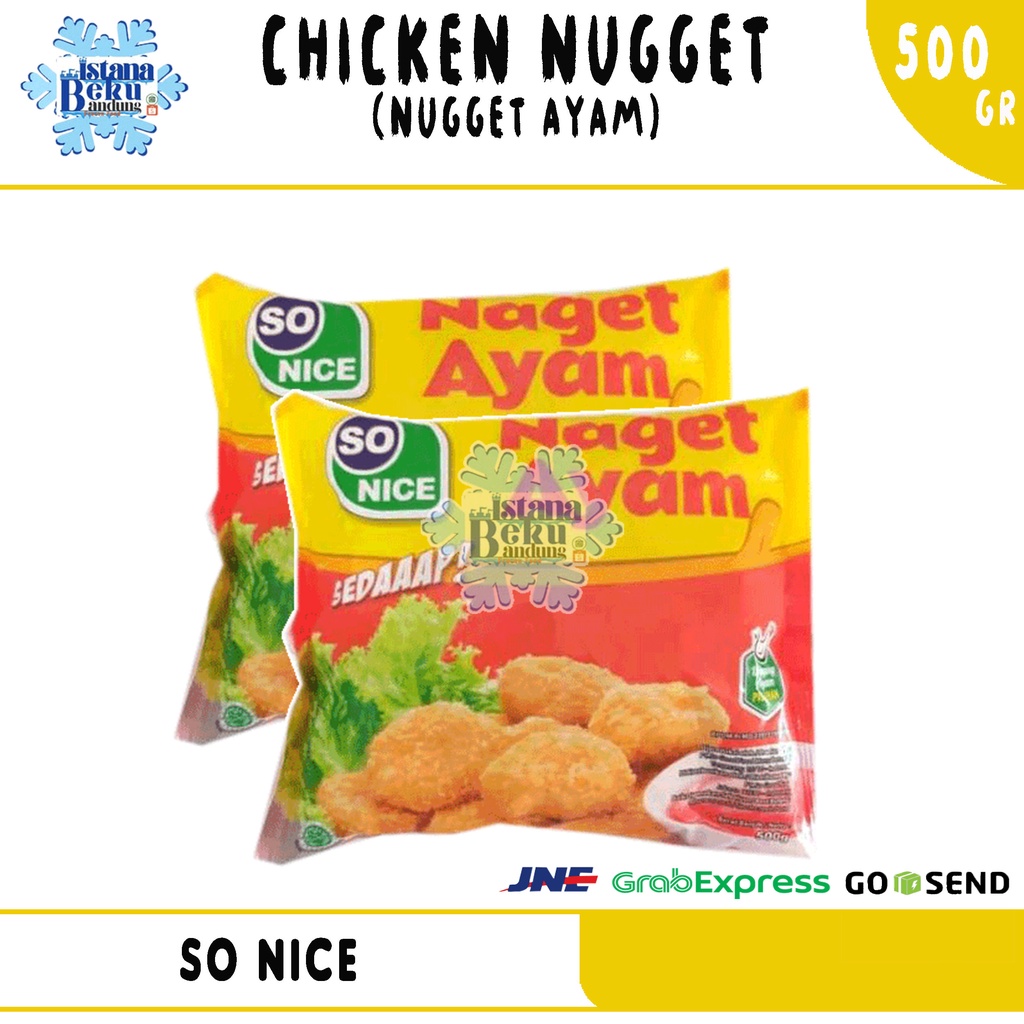 

So Nice Sedaap Nugget (Naget ayam) 500gr