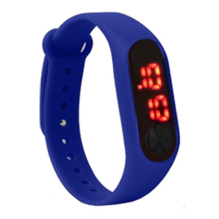 ✅COD Watch142 Jam Tangan LED Sport Digital-Var 1 Biru Tua