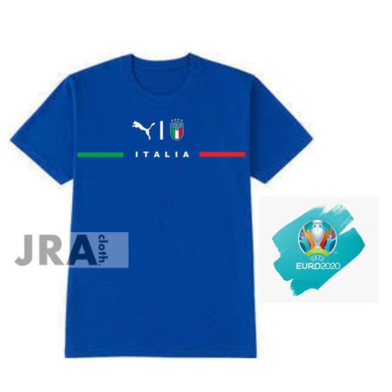 KAOS ITALIA EURO 2021/BAJU FINAL EURO 2021/KAOS FORZA ITALIA
