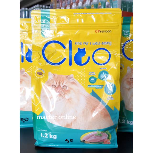 Cleo Adult Persian Catfood Makanan Kucing Dewasa 1,2kg