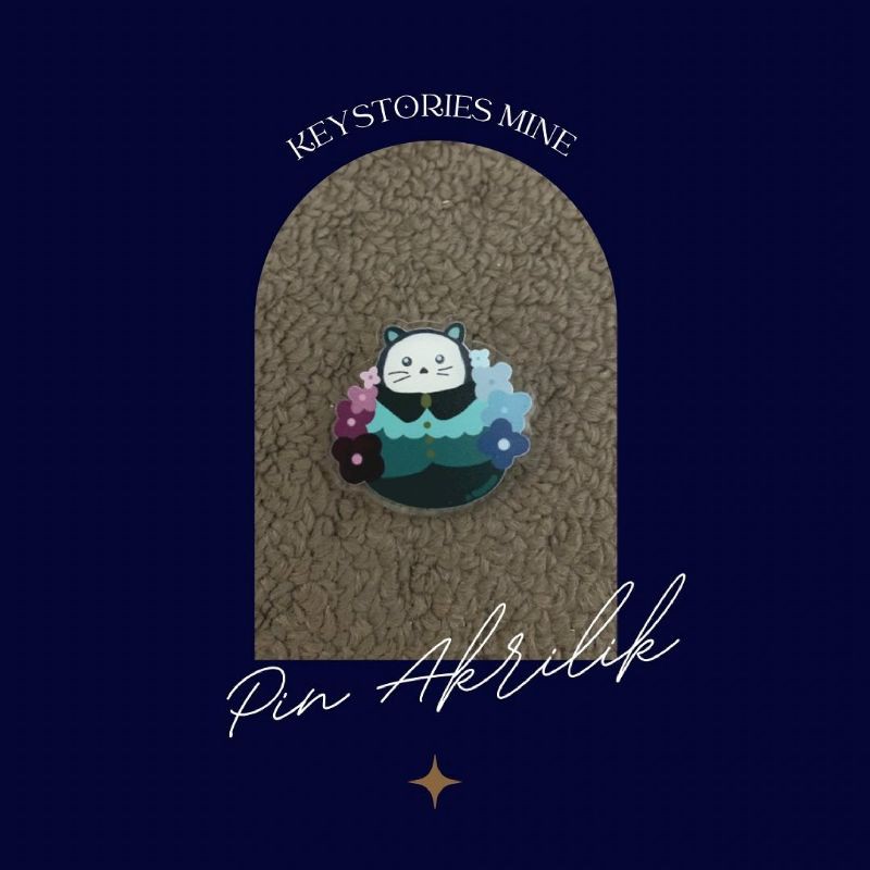 

Catear - pin akrilik handmade