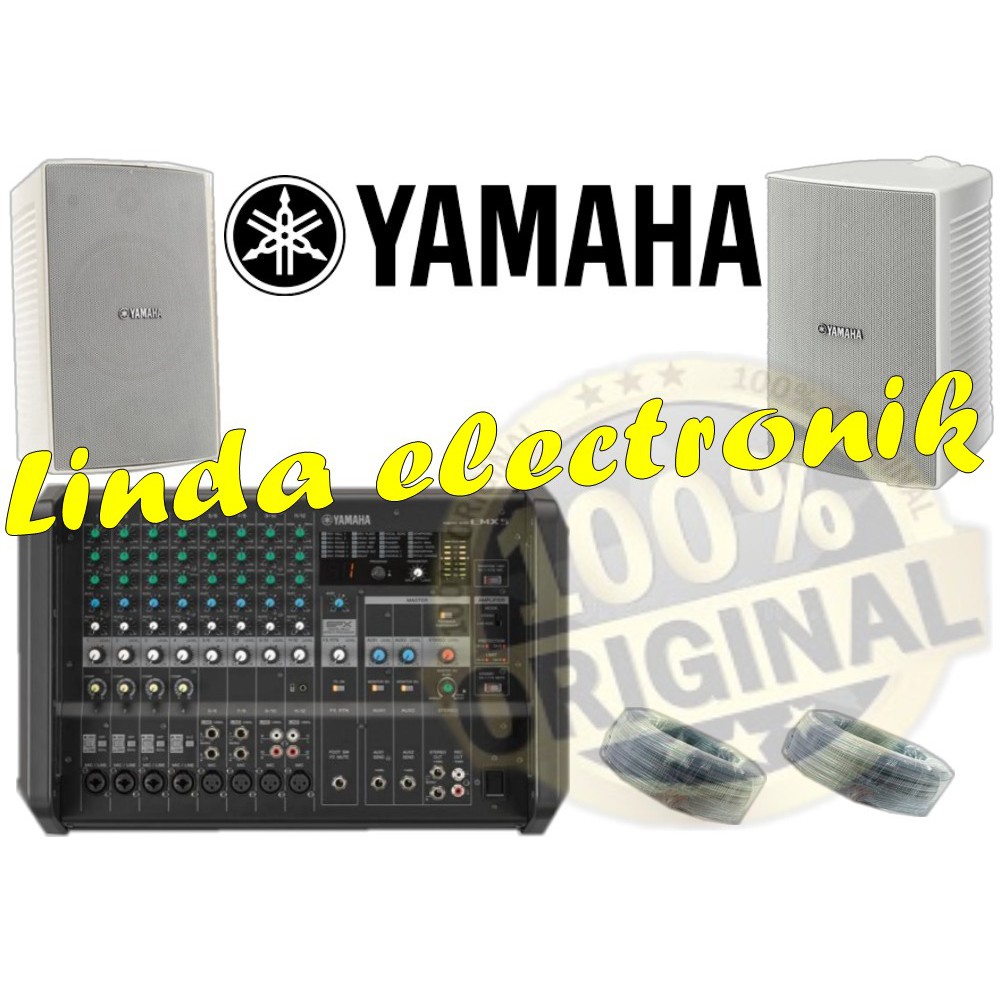 paket sound system yamaha vs6 1psg power mixer yamaha emx5 ORYGINAL
