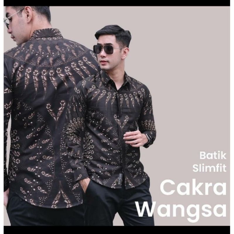 batik cakra wangsa - kemeja batik pria terbaru - batik pria termurah - kemeja slimfit - kemeja remaj