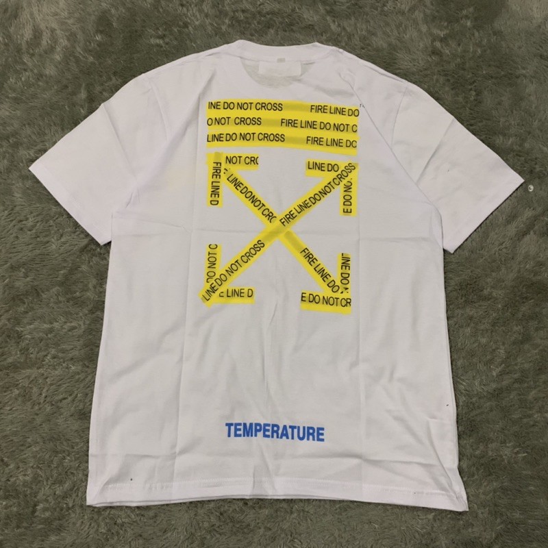 Kaos Tshirt Off White Not Cross Mirror