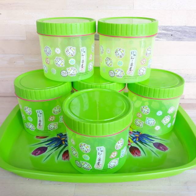 CALISTA TONAM / Toples kue  makanan / toples set