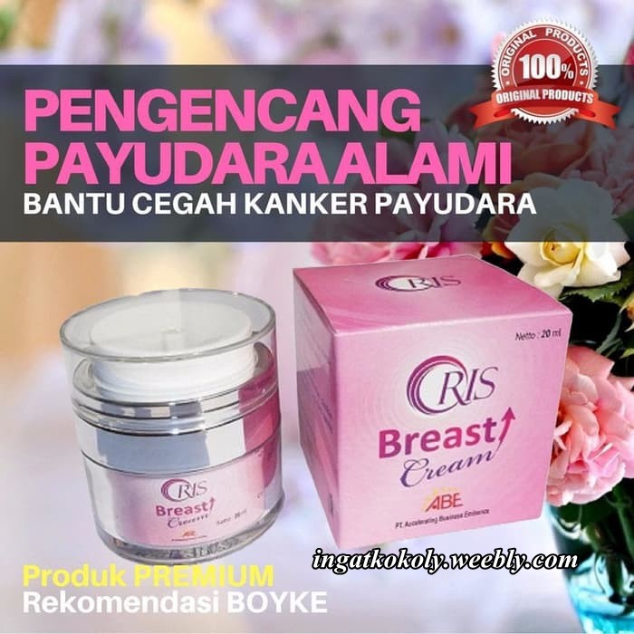 Pengencang Payudara Dr Boyke Oris Breast Cream Legal Bpom Aman