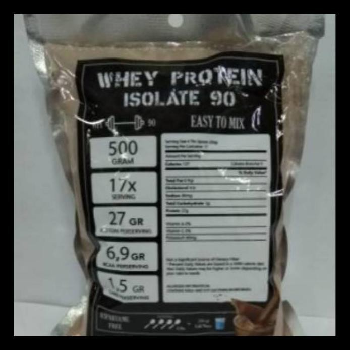 

New Produk Susu Protein 500Gr Suprot Whey Protein Isolate 90 Wpi90