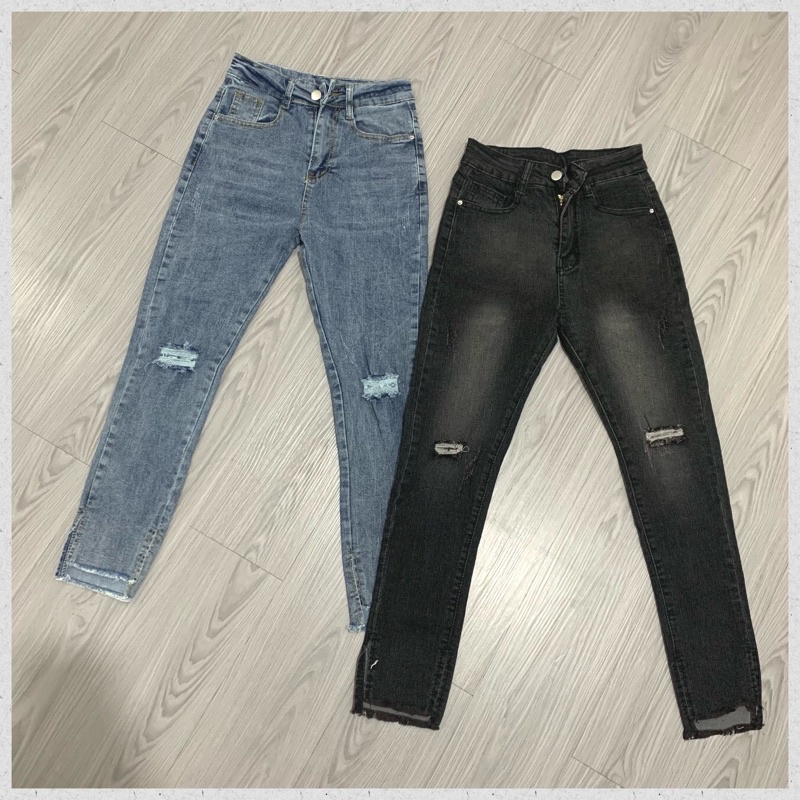 [LUXE.DLABEL]-Cellyn Skinny Pants | Celana Panjang Jeans Wanita Skinny Jeans Wanita Import Ripped