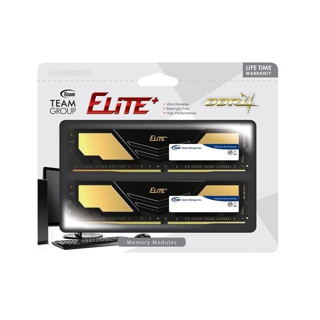 Team Elite Plus Memory DDR4 16GB (2x8GB) 3200Mhz PC 25600 - Dual Channel