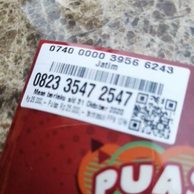 nomor cantik Telkomsel angka hoky bugis 2547