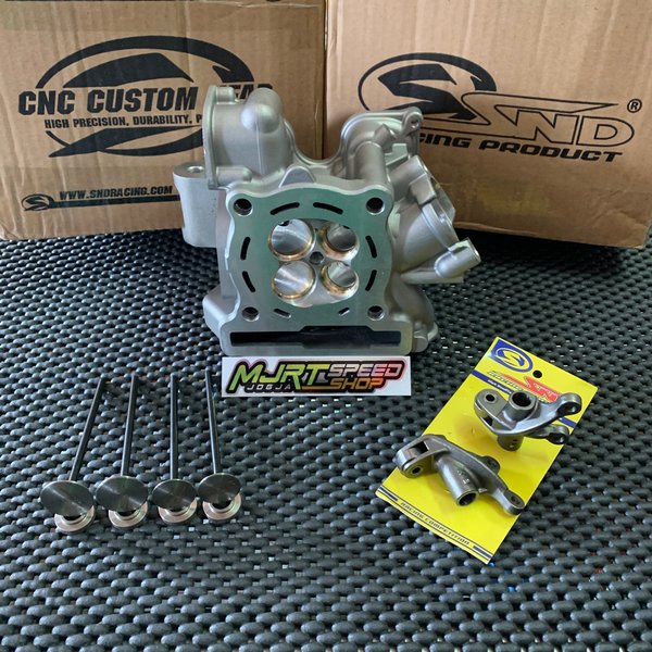 READY KAK Head Cylinder CNC Porting 27mm dan 23mm By SND Racing Product Original for MX King