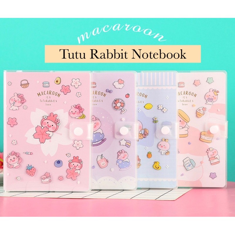Tutu Rabbit Notebook / notebook journal / weekly planner