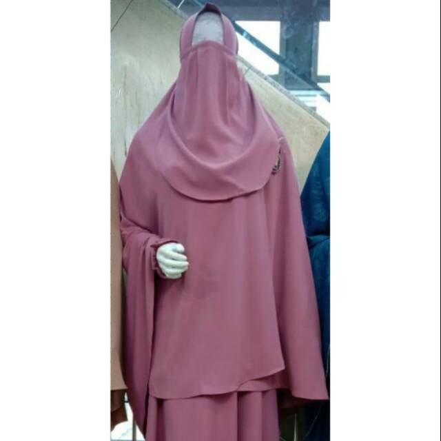 Set Gamis Shaqeena Zara Crepe