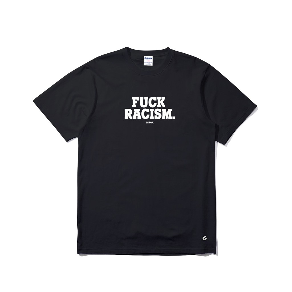

Urbain Tshirt - Fuck Racism - Black