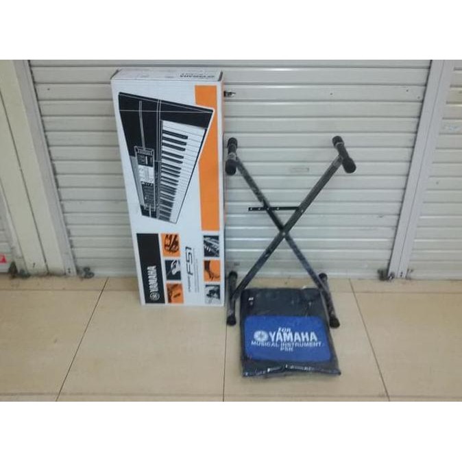 Terlaris  Keyboard YAMAHA PSR F51 piano Bonus Stand kaki dan Tas Sale