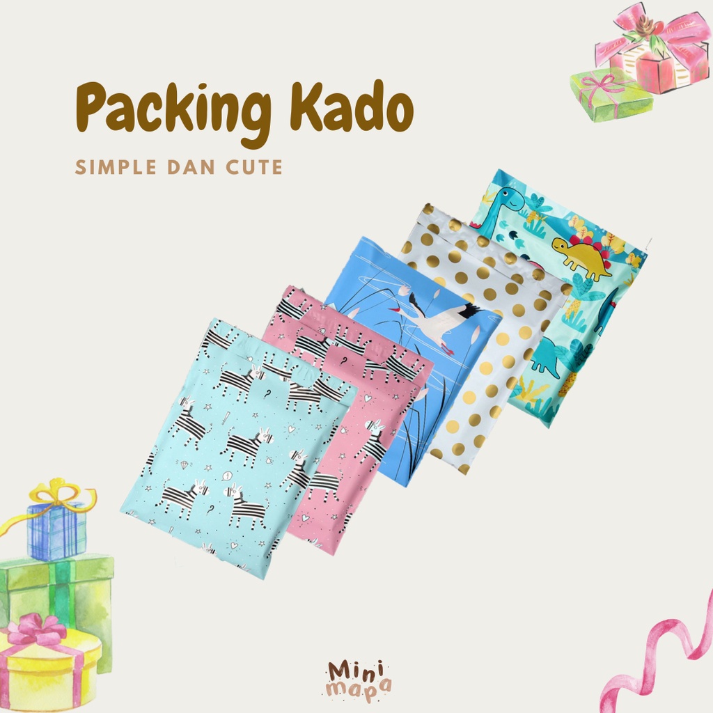 

MINIMAPA - Packing kado tambahan (polymailer)