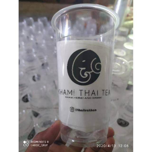 Sablon cup 22oz 420boba