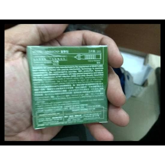 KONDOM TIPIS BERGERIGI - OKAMOTO VIBRA ISI-3