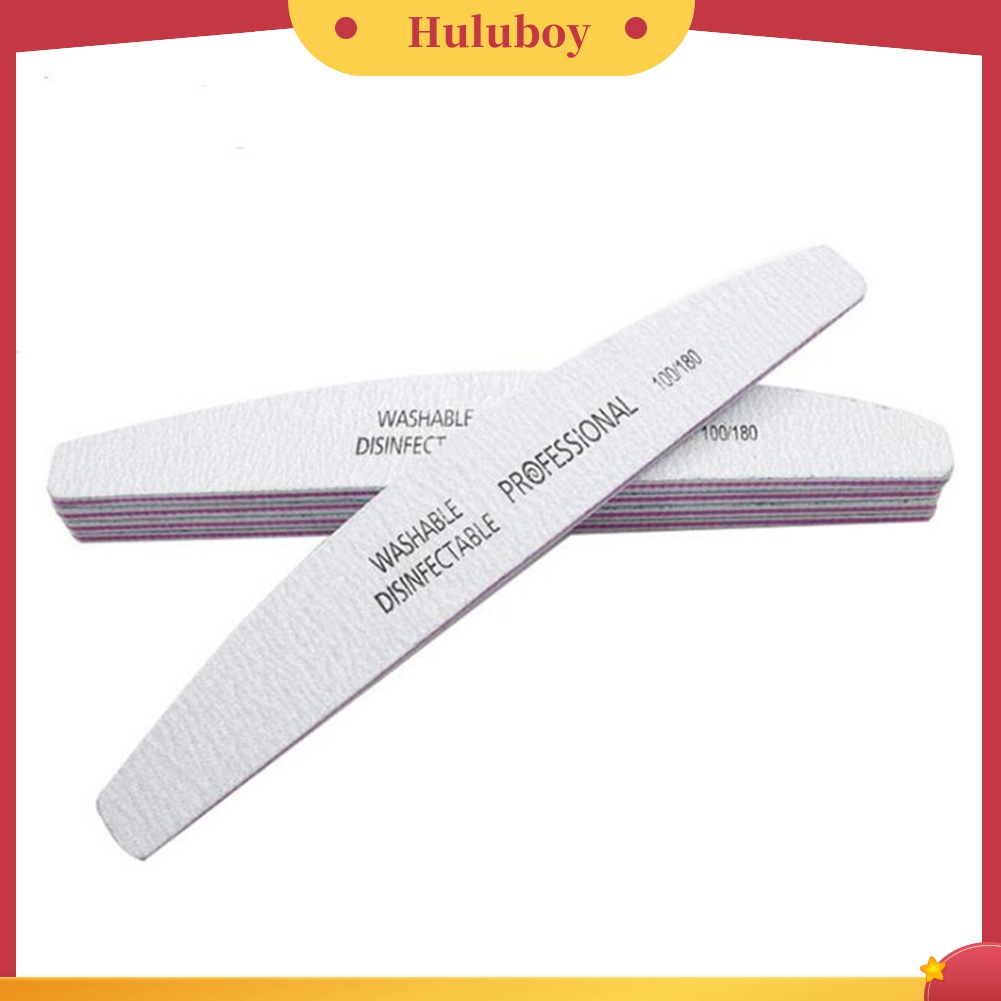 Huluboy Huluboy♡ Alat Kikir Kuku Mini Bahan Busa Untuk Manicure