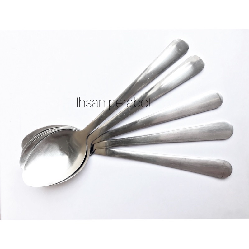 (1Pcs) Sendok Makan tebal / Sendok Stainless