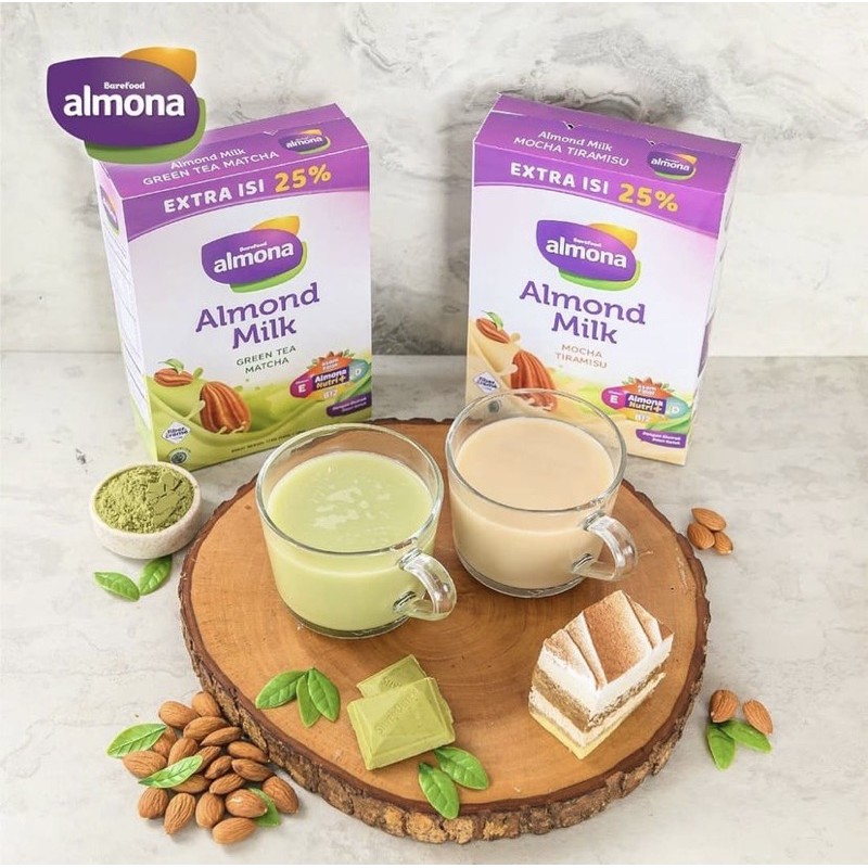 (BARU 175g Langsung dari Pabrik) Barefood Almona - Almond Milk