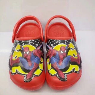 crocs spiderman
