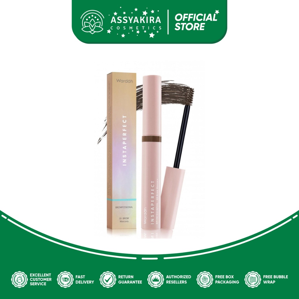 Wardah Instaperfect Browfessional 3D Brow Mascara