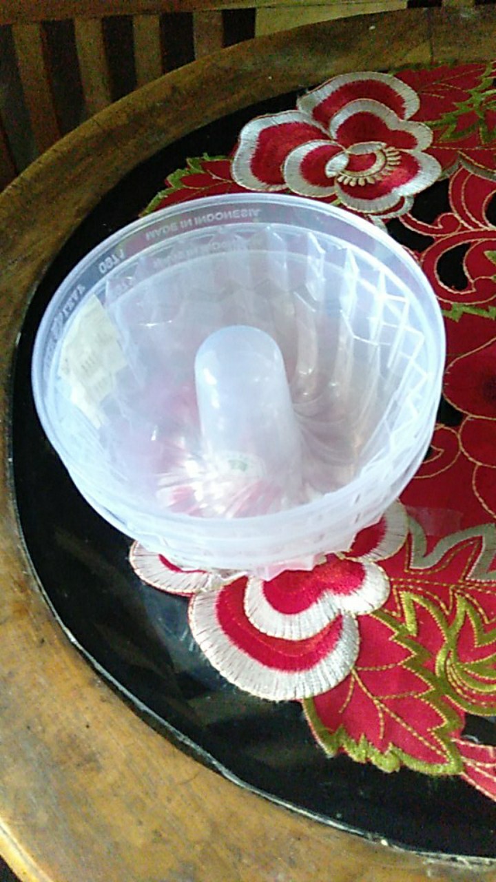 Cetakan Plastik Puding Agar  Mawar Mini