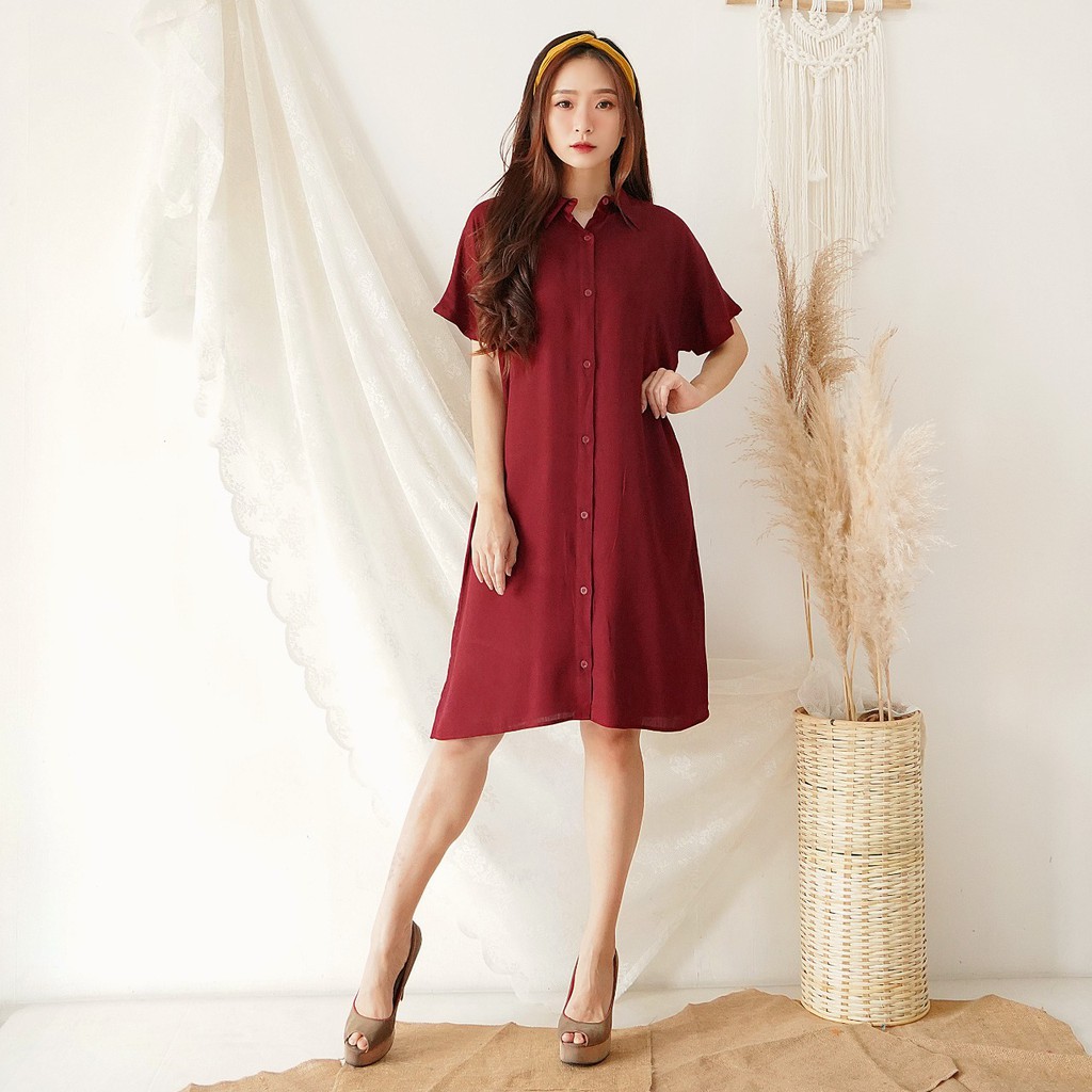 V158 Kalisa Rayon Dress - 7 Color &amp; 2 Size