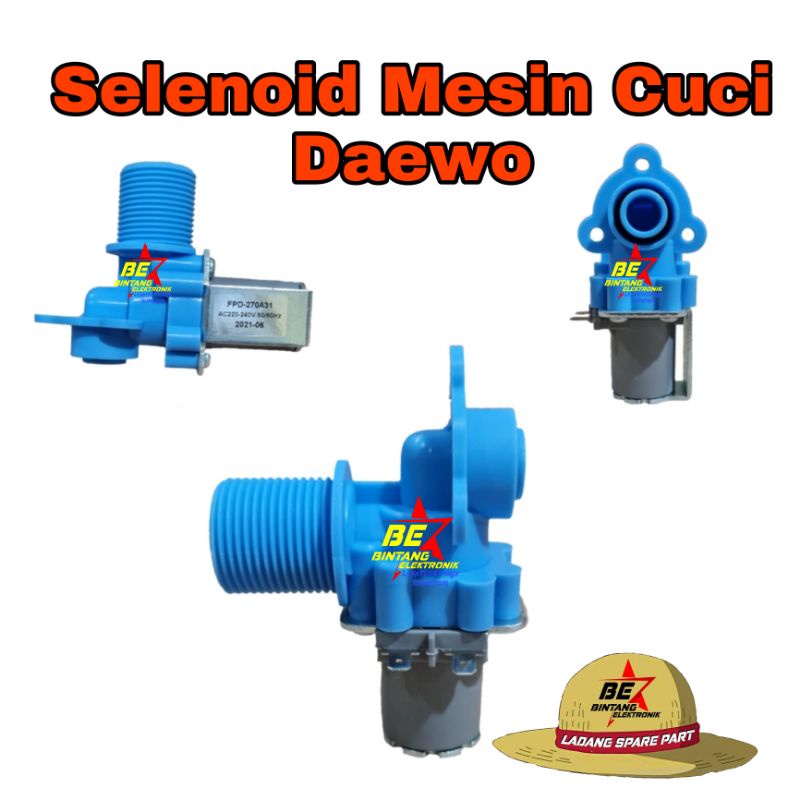 Selenoid Water Inled Daewo Solenoid Kran otomatis 1 Tabung Daiwo