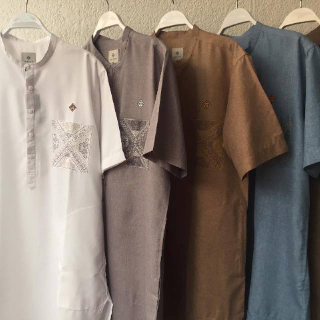 KURTA SAKU  BATIK BAJU  MUSLIM KOKO PRIA BY HISYAM Shopee 