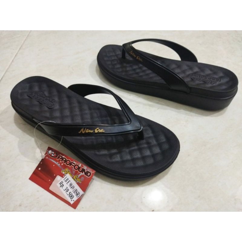 Sandal Jepit Wedges Karet Phylon NEW ERA