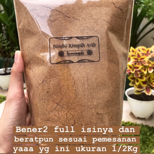

Bumbu Rempah Arab uk 1/2Kg (Nasi Mandhi / Nasi Kebuli / Nasi Biryani / Nasi Kabsa )
