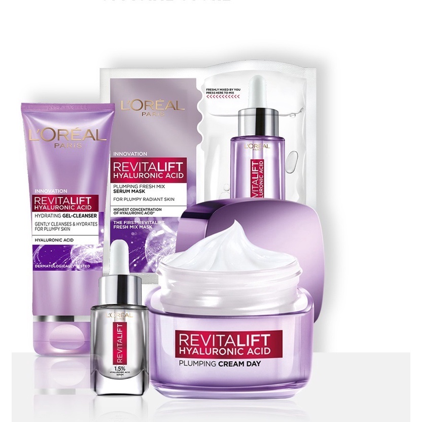 Loreal Paris Complete Hyaluronic Acid Skincare Set