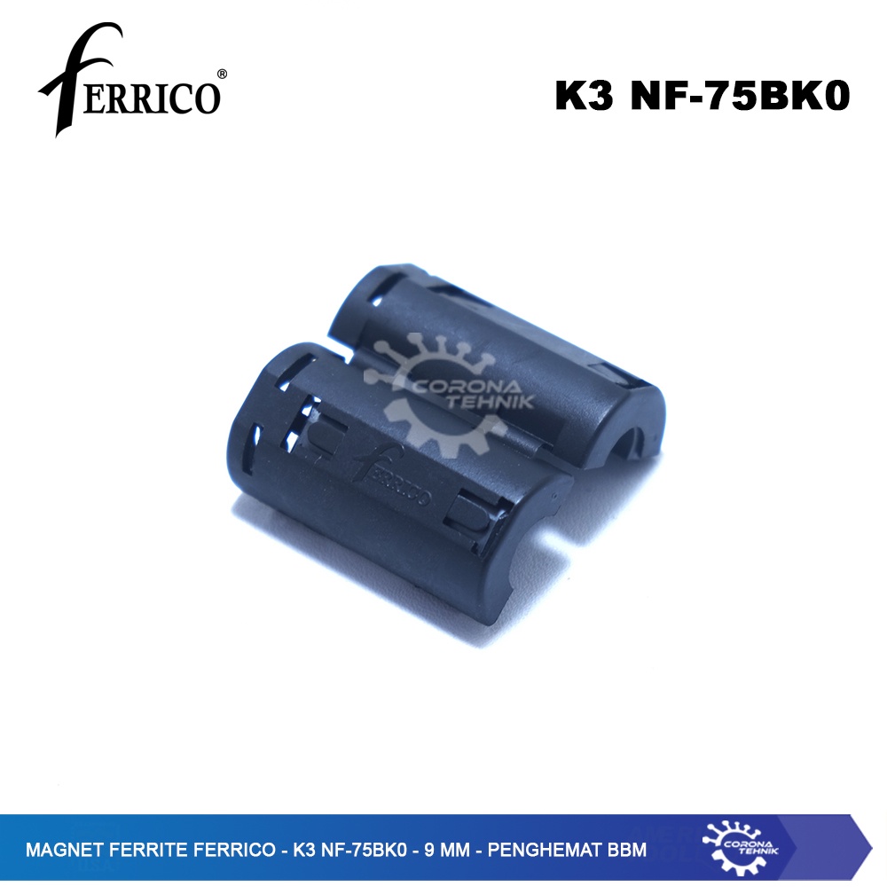 Ferrico - K3 NF-75BK0 - Magnet Ferrite 9 mm