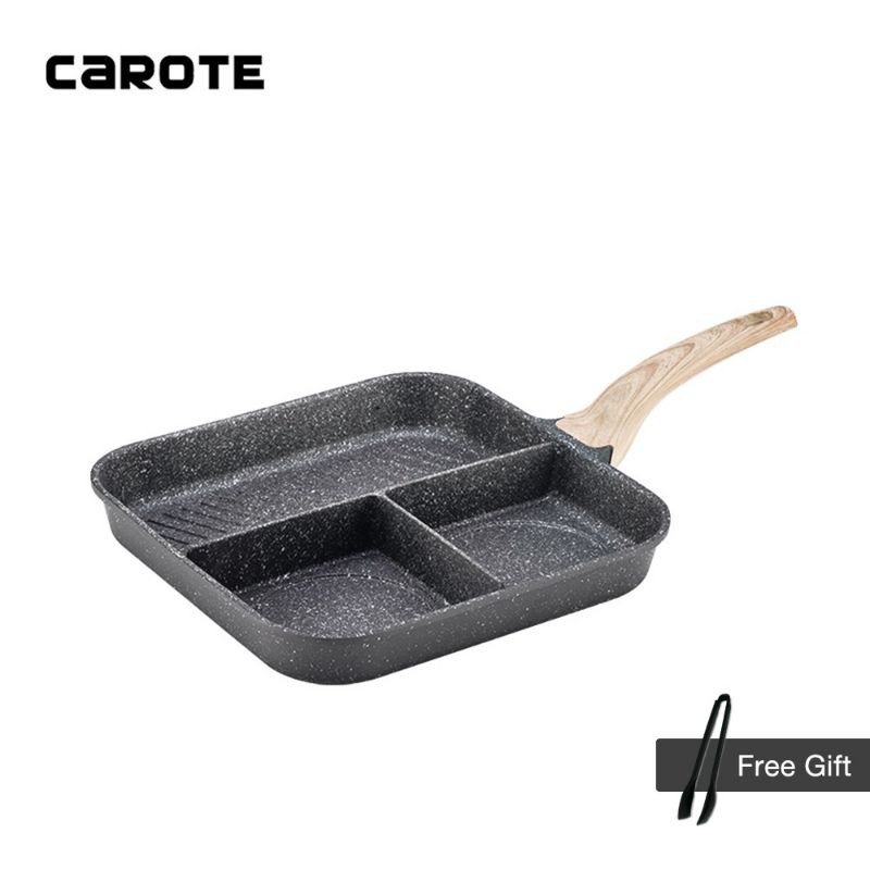 Carote 3in1 Grill Pan 28cm / Panci 3in1