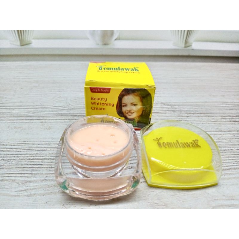 Cream Temulawak Beauty pot kaca Original