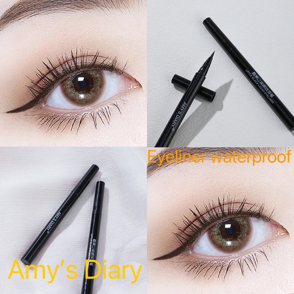 Eyeliner Pen Waterproof Amy's Diary Long Lasting 24 Hours Waterproof Liquid Eyeliner Pen