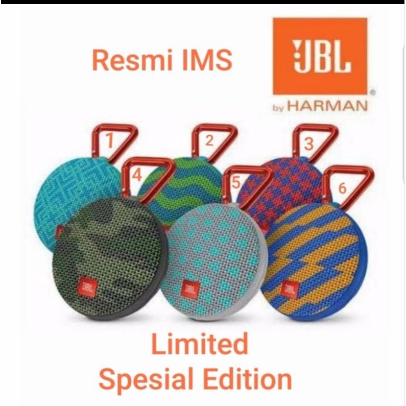 JBL CLIP 2 LIMITED EDISI - GARANSI RESMI