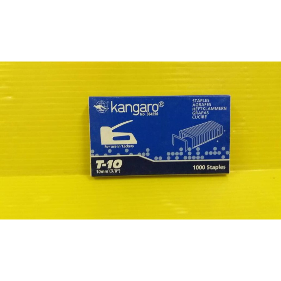 

Isi Staples Tembak Kangaro T-10