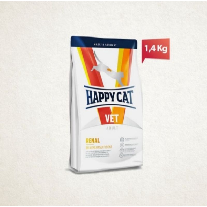 Happy cat vet renal adult 1kg