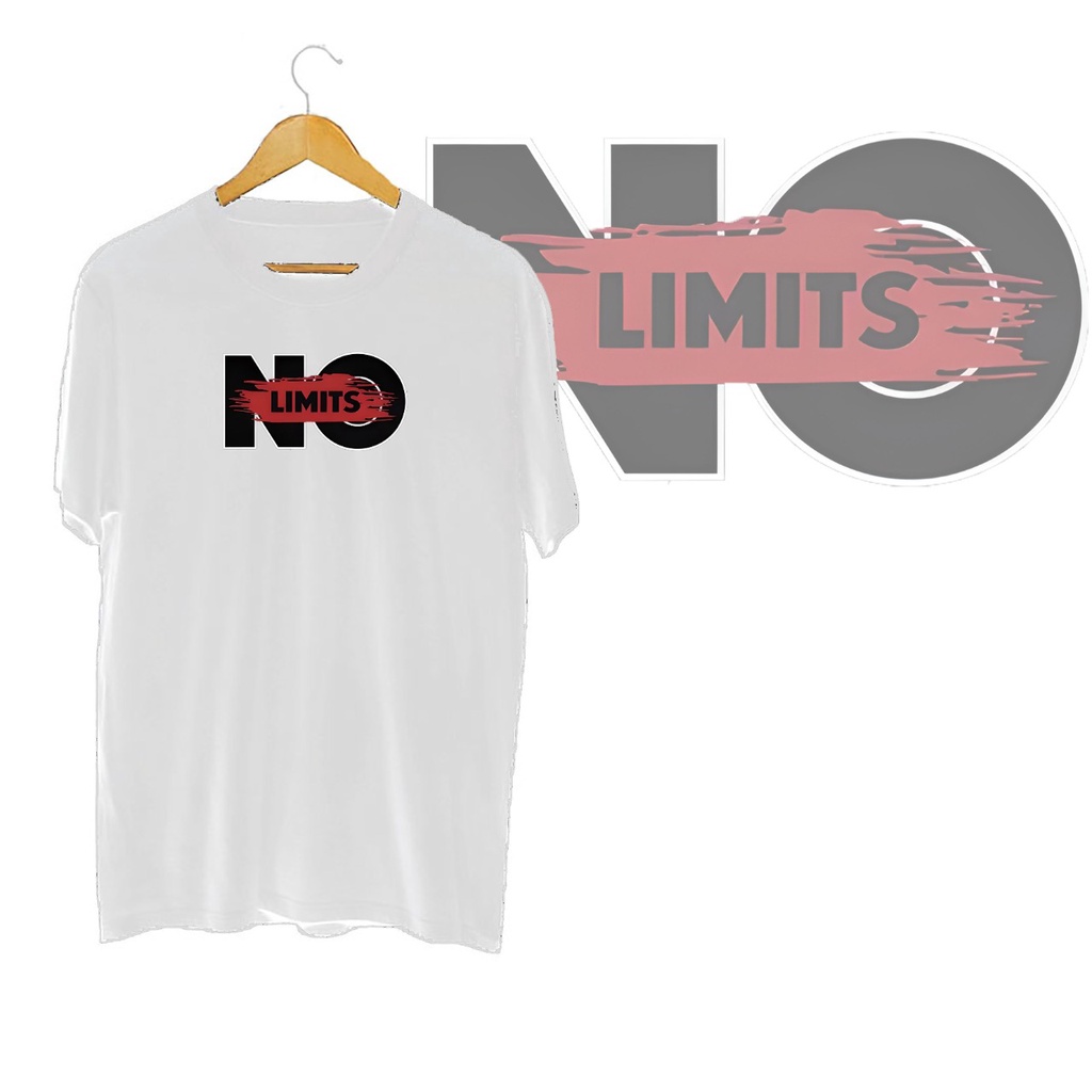 KAOS OVERSIZE NO LIMITS T-SHIRT