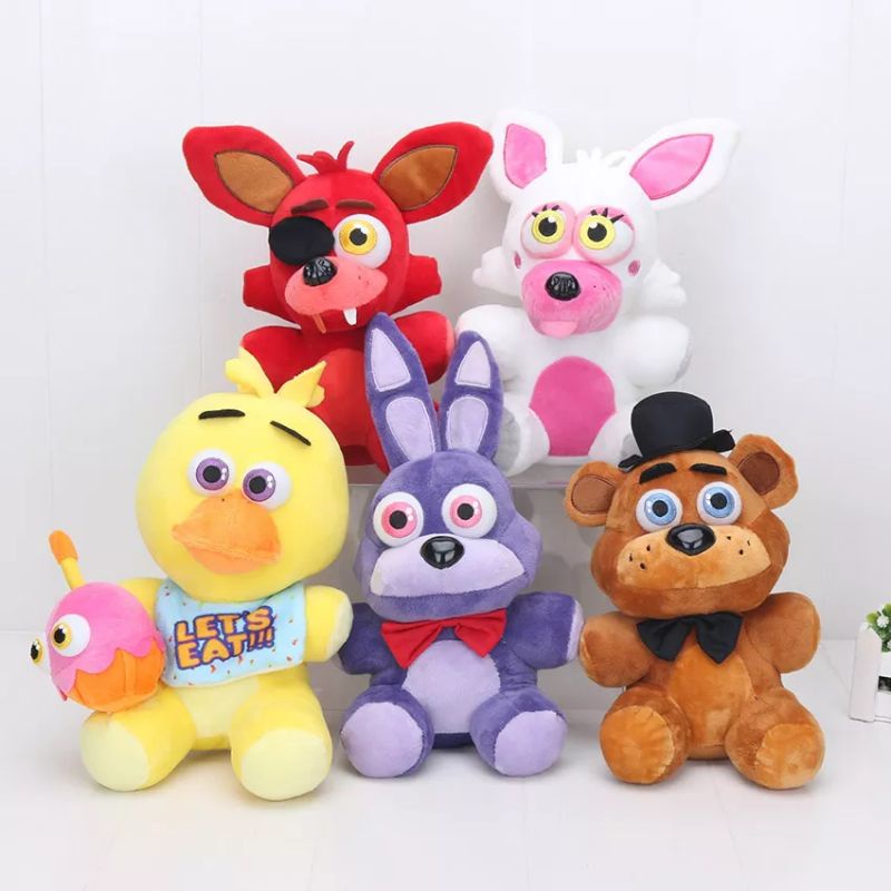 Boneka Freddy's FNAF Mainan Five Nights At Feddy's Security Breach