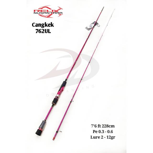 Joran Casting Spinning Relix Nusantara Cangkek 762UL