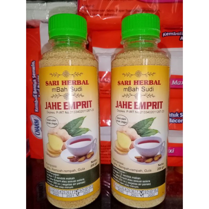 

JAHE EMPRIT SARI HERBAL (MINUMAN HERBAL) 200 gram