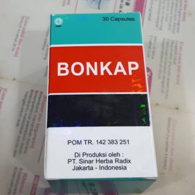 BONKAP CAPSULE obat untuk nyeri sendi dan patah tulang herbal manjur