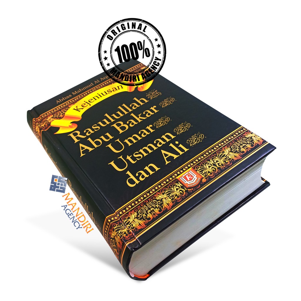 Kejeniusan Rasulullah, Abu Bakar, Umar, Utsman, Ali - Pustaka Azzam - Hard Cover
